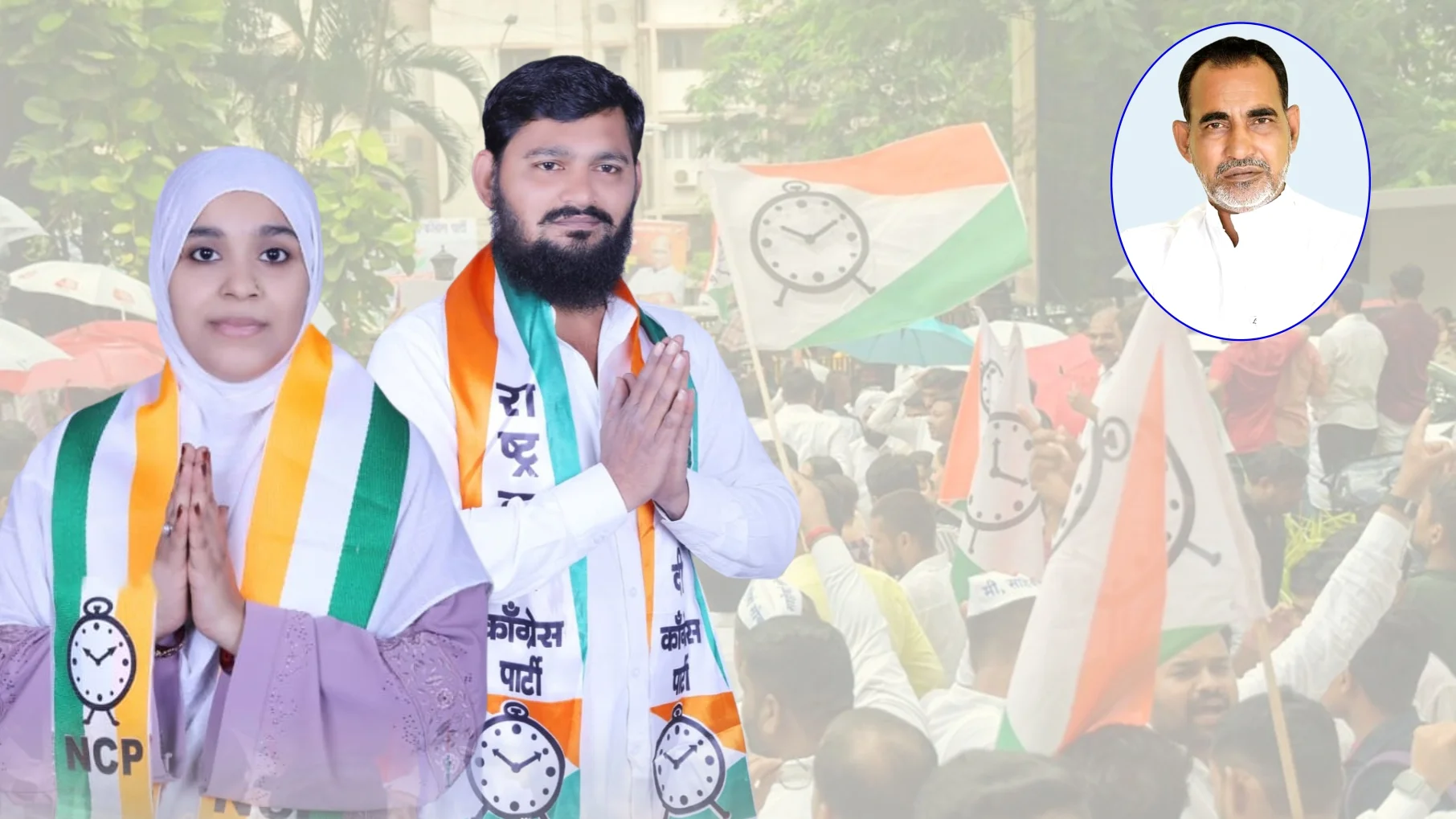 चिखली प्रभाग क्र. ४ मध्ये निशात अंजुम शेख तौफिक  यांना विजयाची खात्री