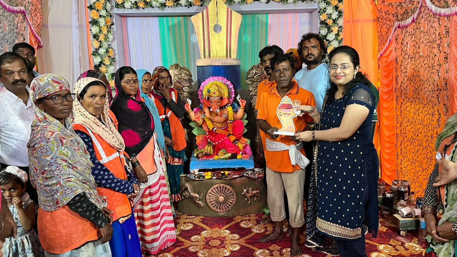 वृत्तेश्वर गणेशोत्सव मंडळाची सामाजिक संवेदनशीलता